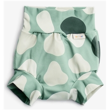 S - Vimse Swim Diaper High Waist Green Shapes