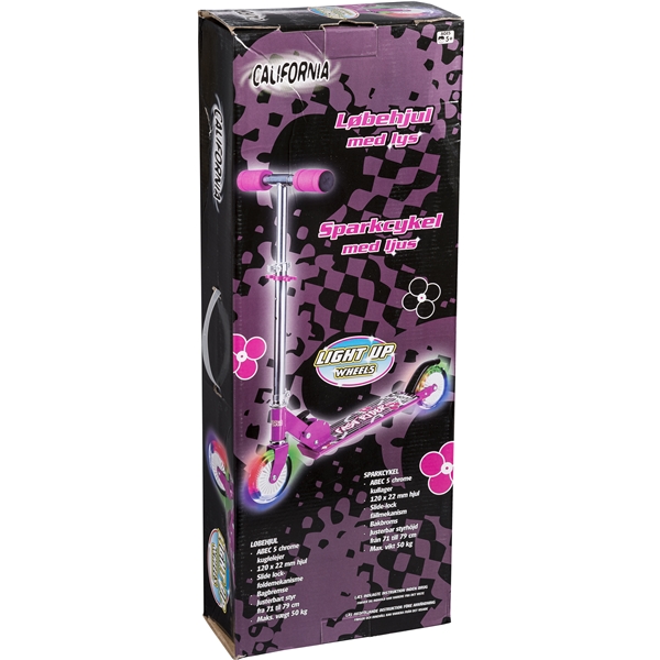 California Sparkcykel Light Rosa (Bild 3 av 4)