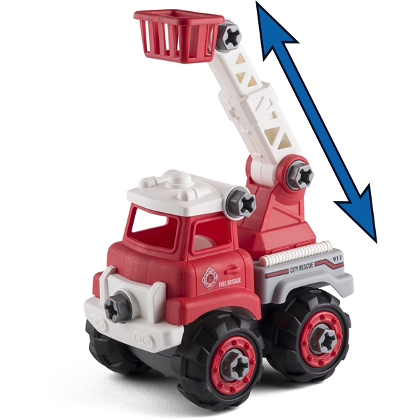 Speed Takeapart Brandbil med Skruvdragare (Bild 3 av 3)