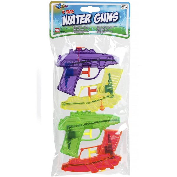 4 Kids Vattenpistoler 4-pack 11,5 cm (Bild 1 av 2)