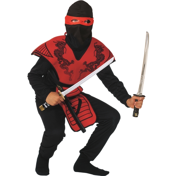 Röd Ninja Fighter