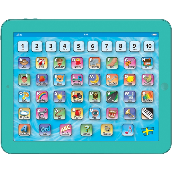 Kids Smart Pad Tryck & Lär Barndator (Bild 1 av 4)