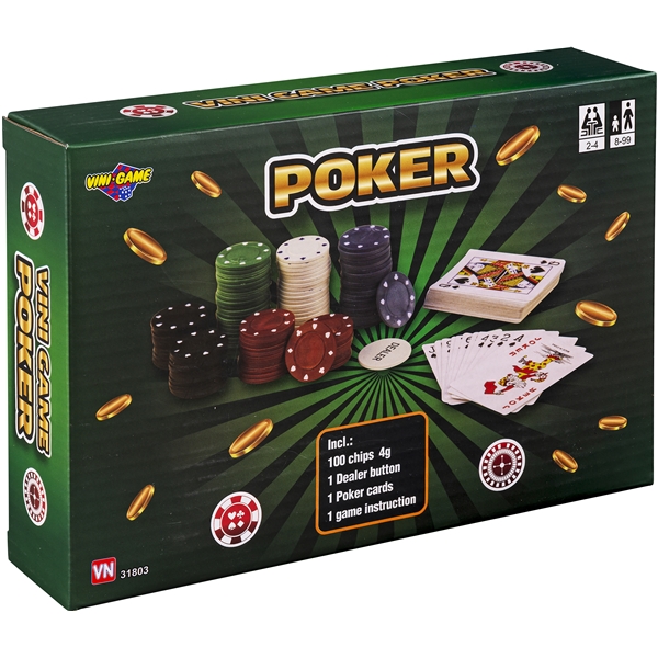 Vini Poker Chips + Kort