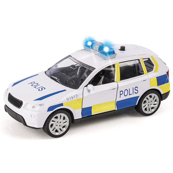 Svensk Polisbil m. ljus & ljud (Bild 2 av 2)