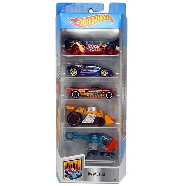 Hot Wheels Basic 5 pack (Bild 1 av 3)