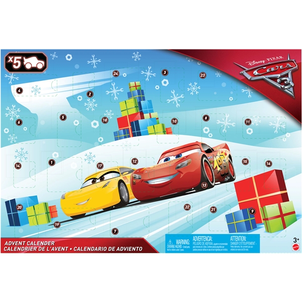Cars 3 Julkalender (Bild 1 av 3)
