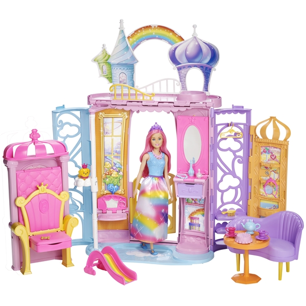 Barbie Dreamtopia Slott med Docka (Bild 1 av 4)