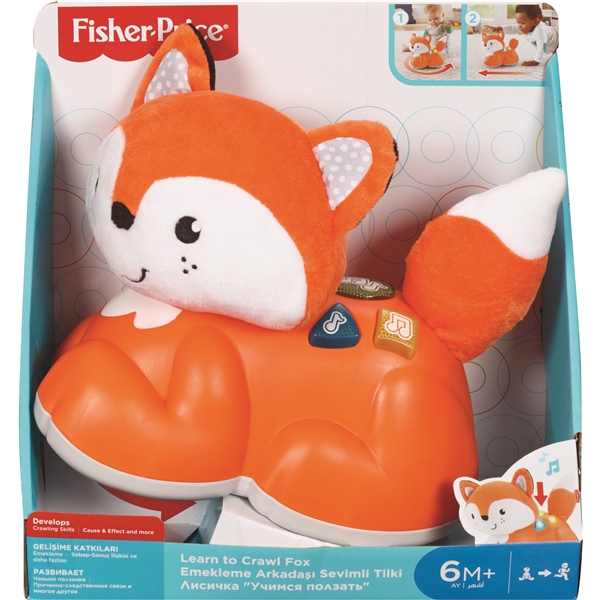 Fisher Price Sit-to-Crawl Fox (Bild 4 av 4)