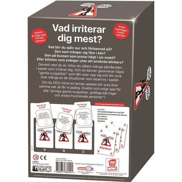 Spelet för Griniga Gamla Surgubbar SE (Bild 2 av 2)