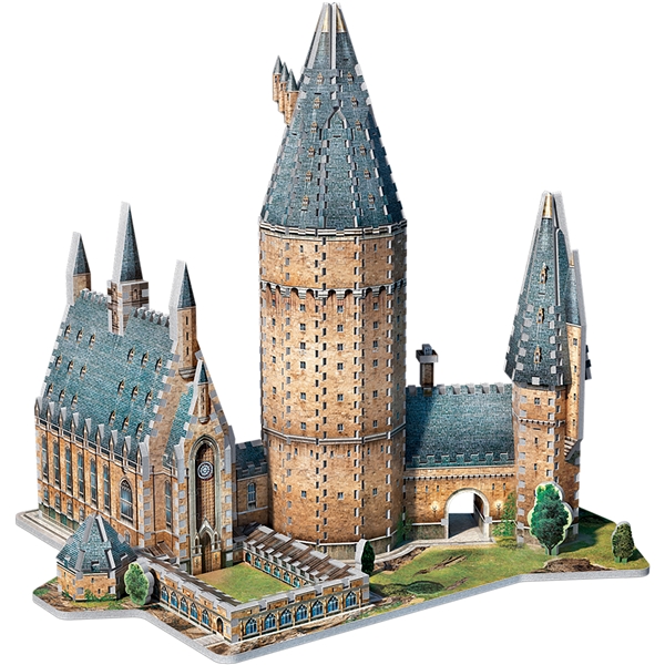 Wrebbit 3D Pussel Harry Potter Hogwarts Great Hall (Bild 2 av 3)