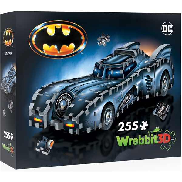 Wrebbit 3D Pussel Batmobil (Bild 1 av 5)