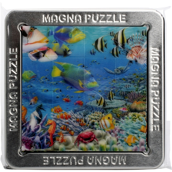 3D Magnetiskt Pussel - Fiskar