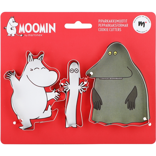 Mumin Pepparkaksformar 3 st Mumin (Bild 1 av 2)