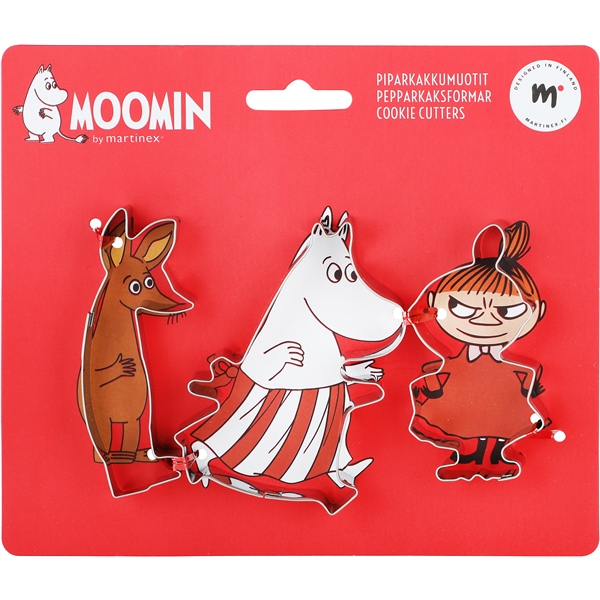 Mumin Pepparkaksformar 3 st Lilla My (Bild 1 av 2)