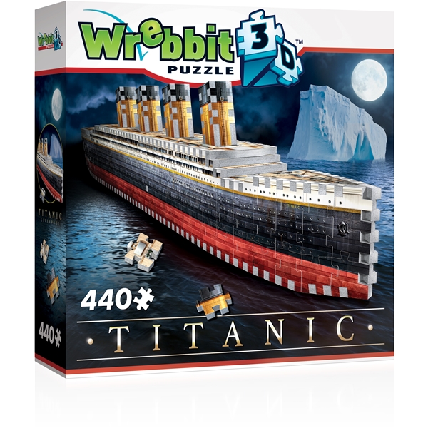 Wrebbit 3D Pussel Titanic (Bild 1 av 7)