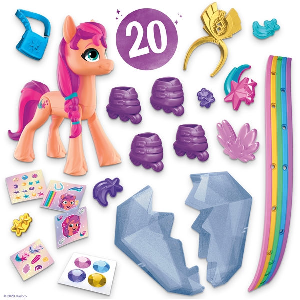 My Little Pony Crystal Adventure Sunny Starscout (Bild 3 av 4)