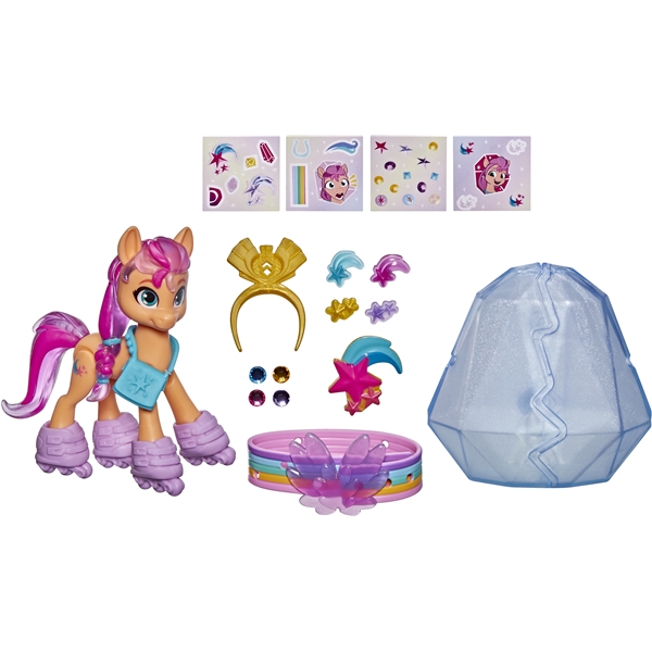 My Little Pony Crystal Adventure Sunny Starscout (Bild 4 av 4)