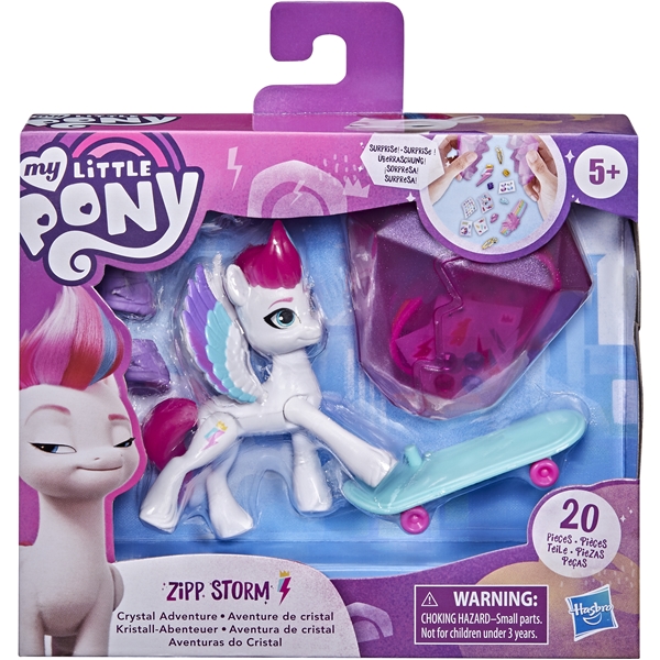 My Little Pony Crystal Adventure Zipp Storm (Bild 1 av 4)