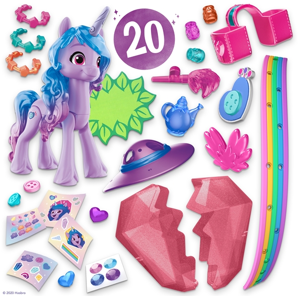 My Little Pony Crystal Adventure Izzy Moonbow (Bild 3 av 4)