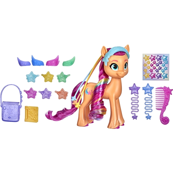 My Little Pony Fashion Pony Rainbow Reveal Sunny (Bild 2 av 5)