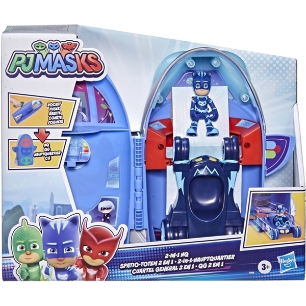 PJ Masks 2-in-1 HQ Playset (Bild 1 av 5)