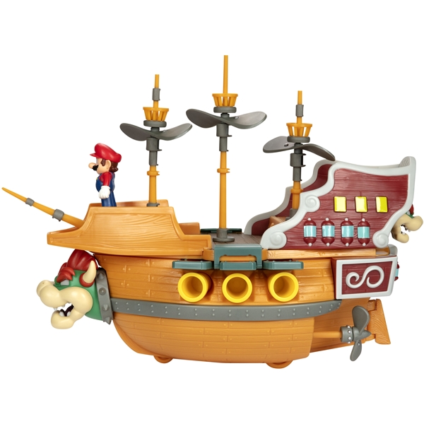 Super Mario Deluxe Bowser's Airship Playset (Bild 3 av 6)