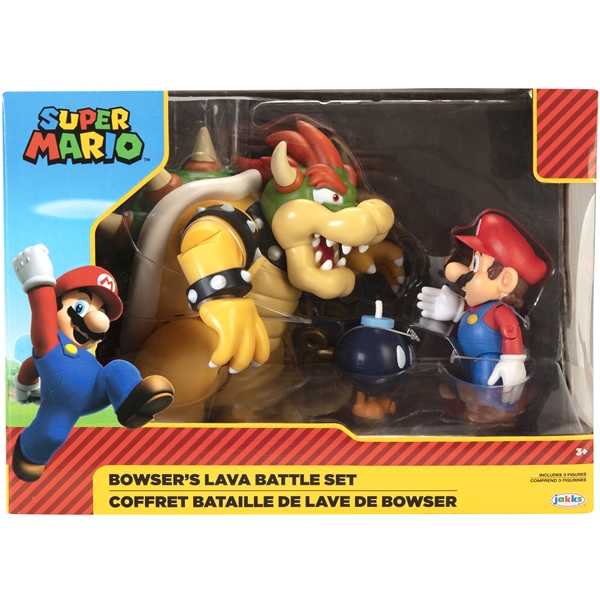 Super Mario Bowser's Lava Battle Set (Bild 1 av 4)