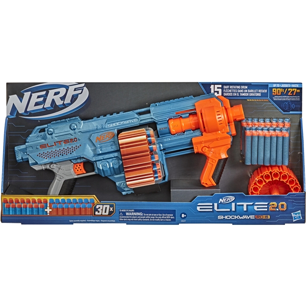 NERF Elite 2.0 Shockwave RD-15 (Bild 2 av 6)