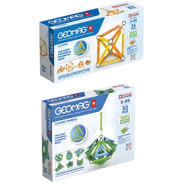 Geomag Bundle Classic Panels Green