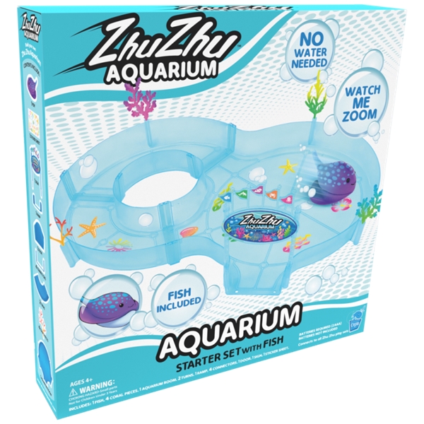 Zhu Zhu Aquarium Starter Set with Fish (Bild 1 av 3)